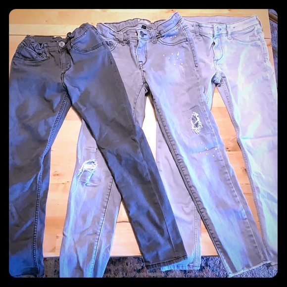 Lot of 3 skinny jeans 7/8
